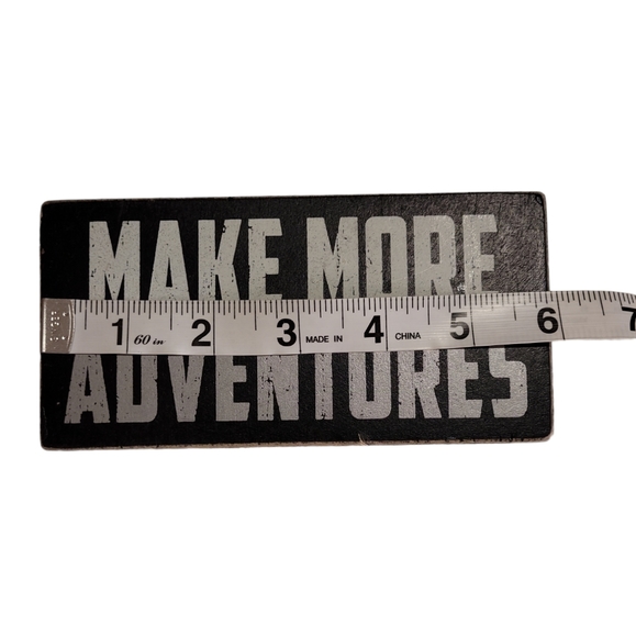 Make More Adventures Small Wooden Sign Designs By Kathy - Picture 3 of 5